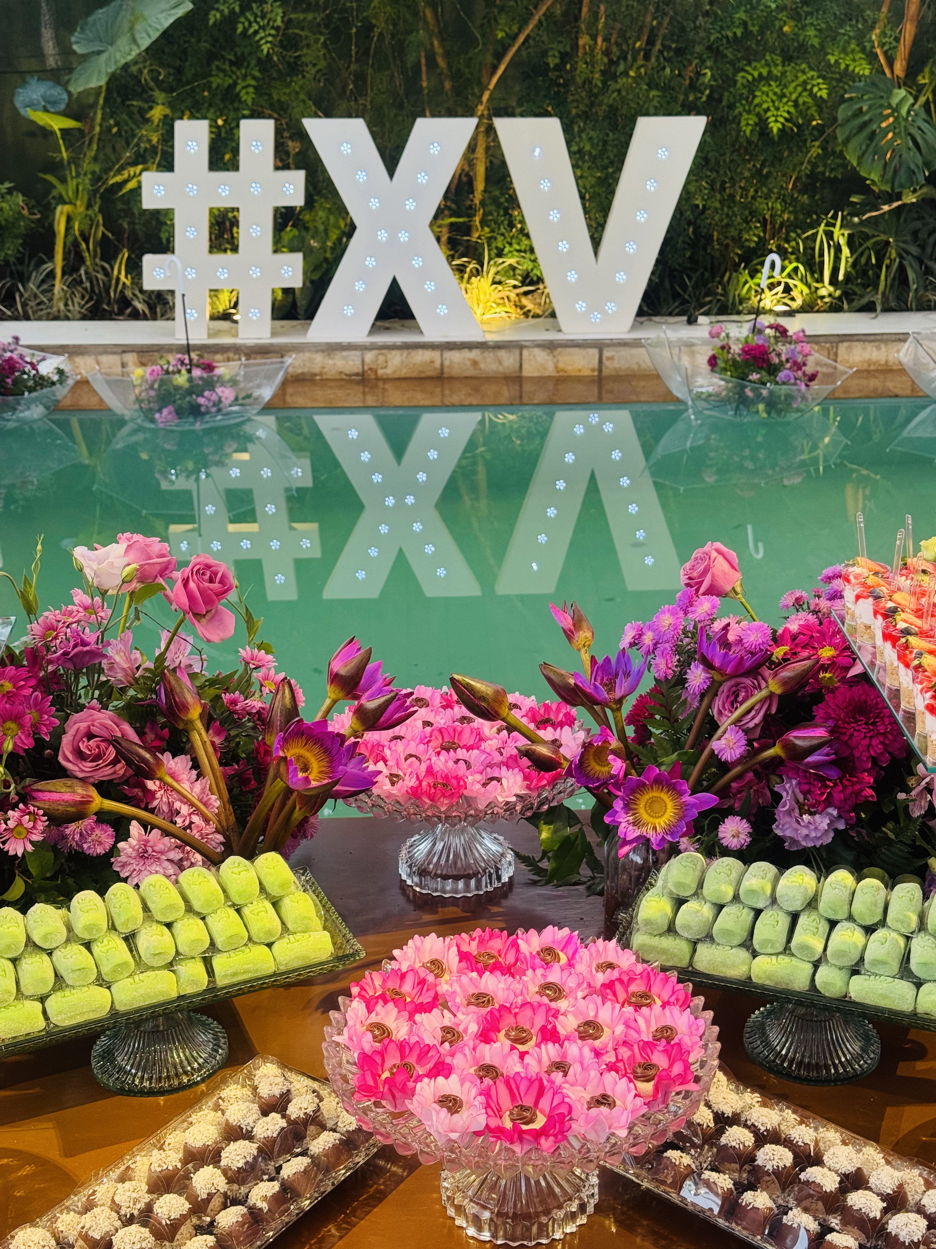 Decoração floral de festa de debutante 5